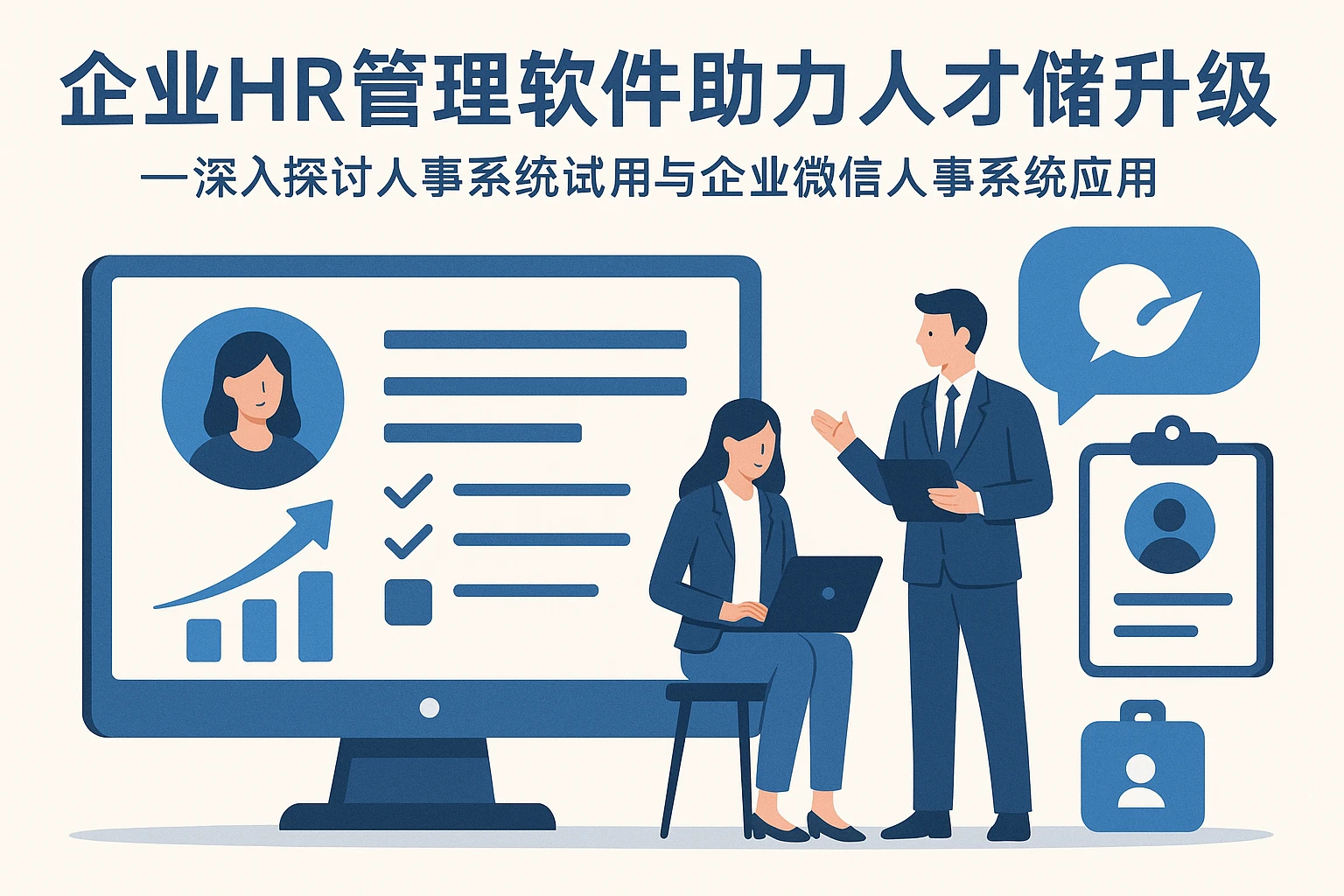 企业HR管理软件助力人才储备升级——深入探讨人事系统试用与企业微信人事系统应用