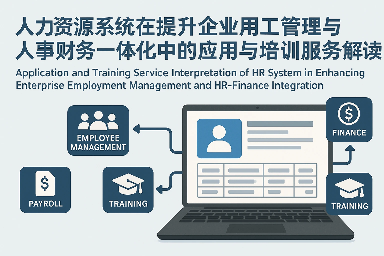 人力资源系统在提升企业用工管理与人事财务一体化中的应用与培训服务解读