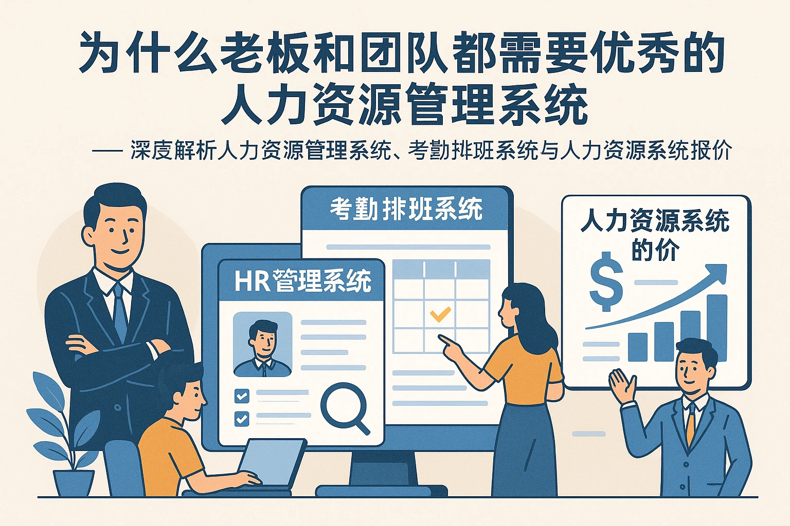 为什么老板和团队都需要优秀的人力资源管理系统——深度解析人力资源管理系统、考勤排班系统与人力资源系统报价