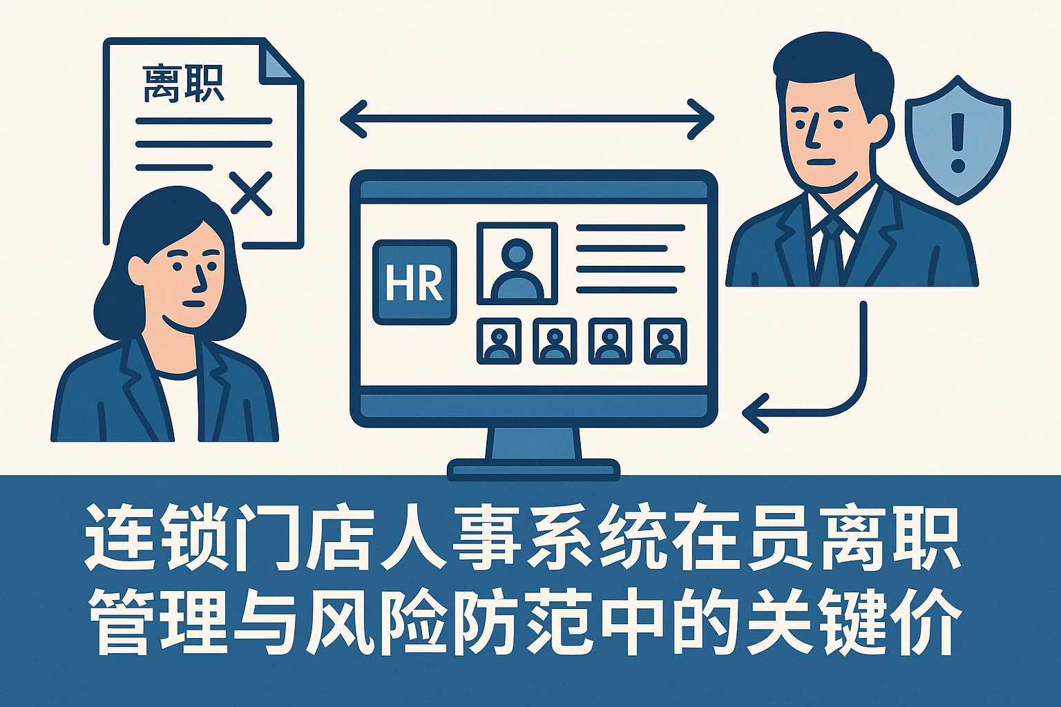 连锁门店人事系统在员工离职管理与风险防范中的关键价值