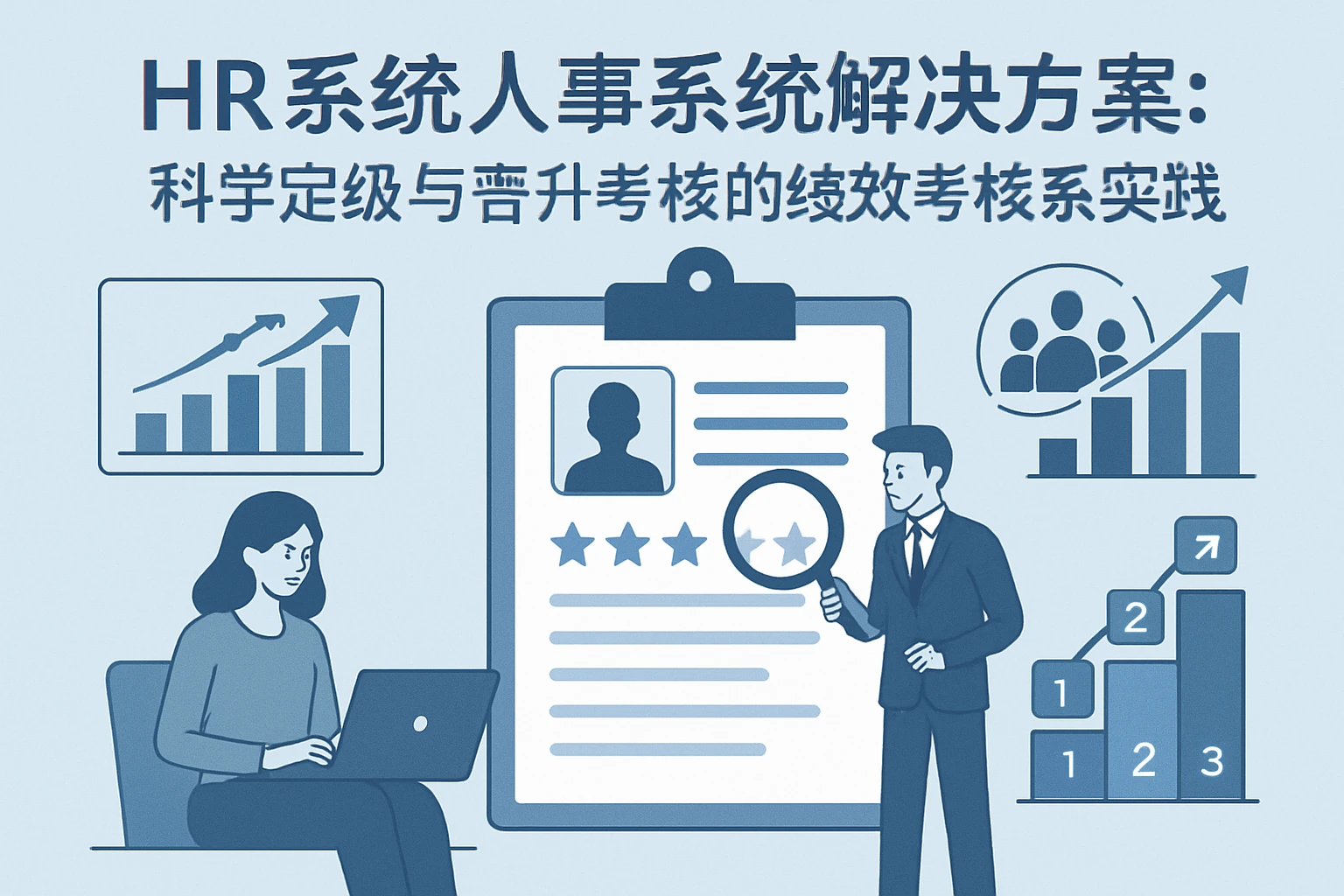 HR系统人事系统解决方案:科学定级与晋升考核的绩效考核系统实践