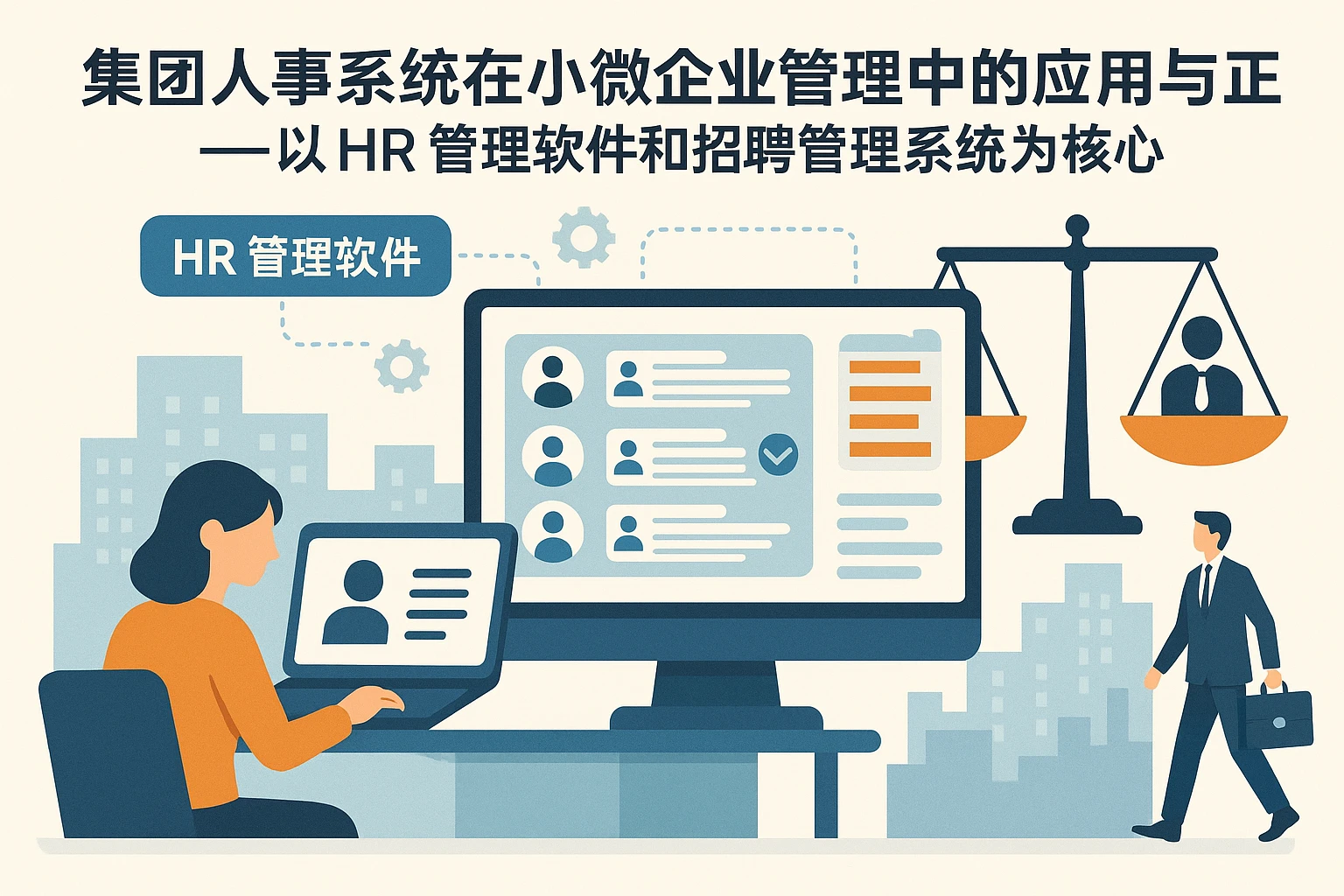 集团人事系统在小微企业管理中的应用与绩效公正——以HR管理软件和招聘管理系统为核心