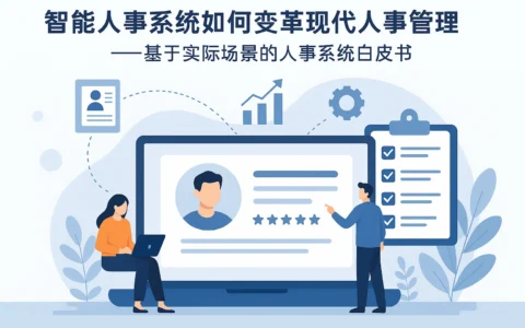 智能人事系统如何变革现代人事管理——基于实际场景的人事系统白皮书