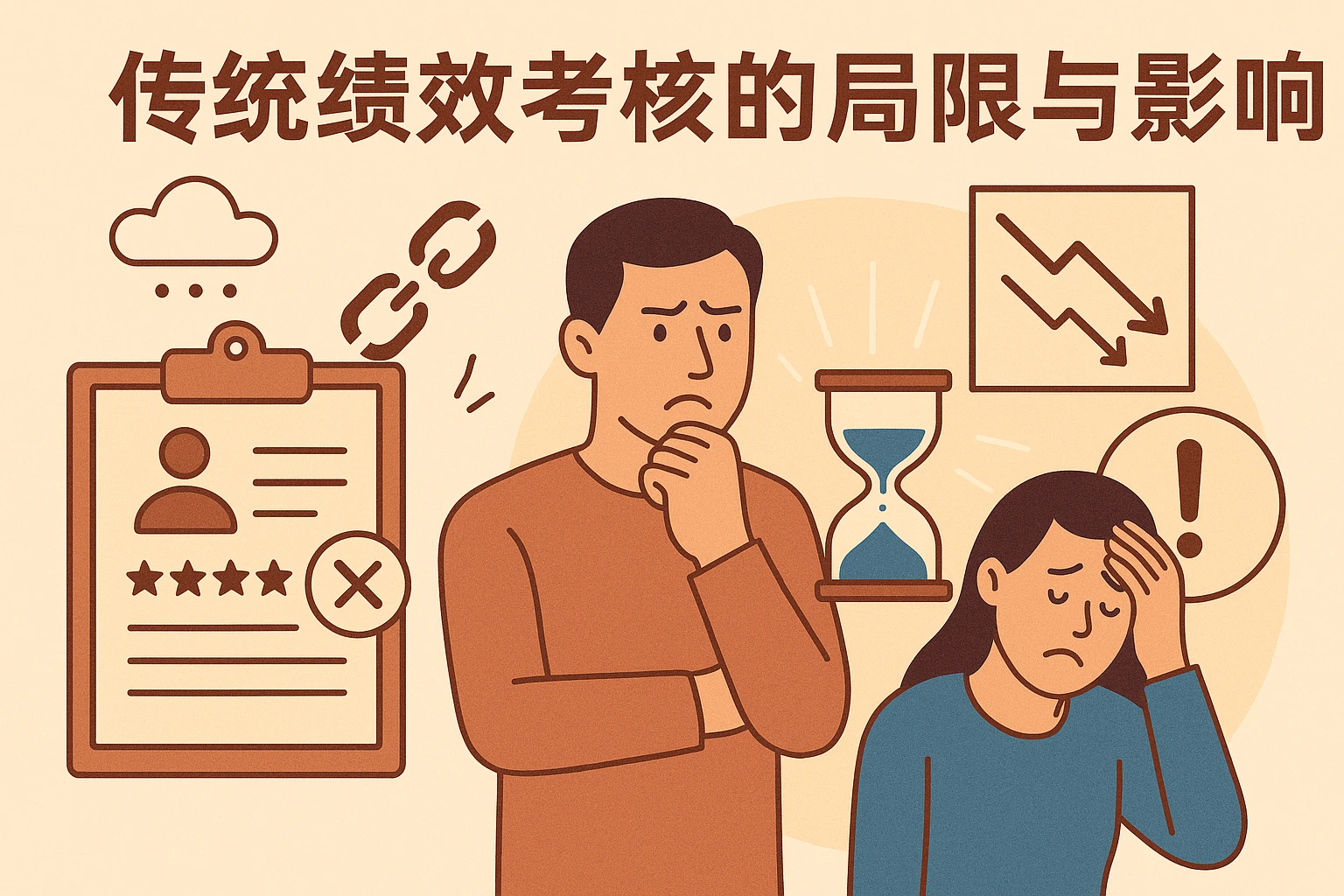 传统绩效考核的局限与影响