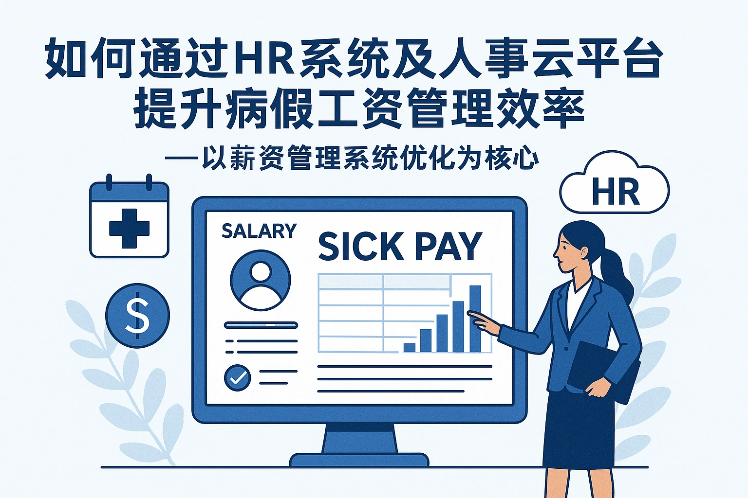 如何通过HR系统及人事云平台提升病假工资管理效率——以薪资管理系统优化为核心