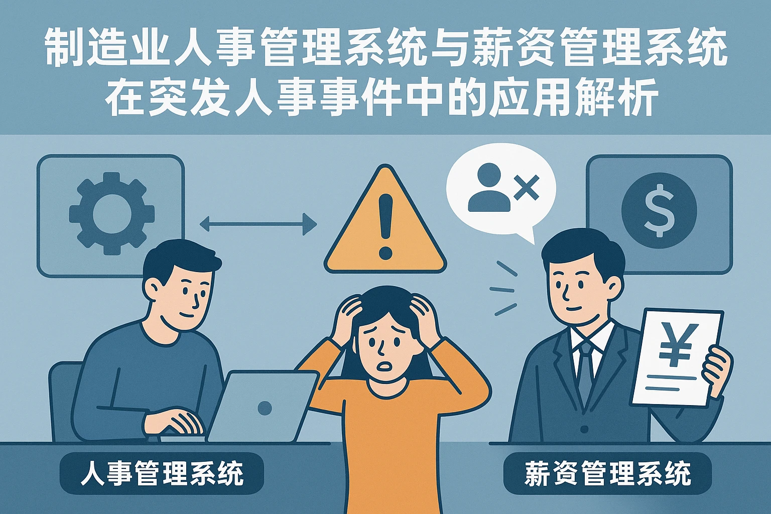 制造业人事管理系统与薪资管理系统在突发人事事件中的应用解析