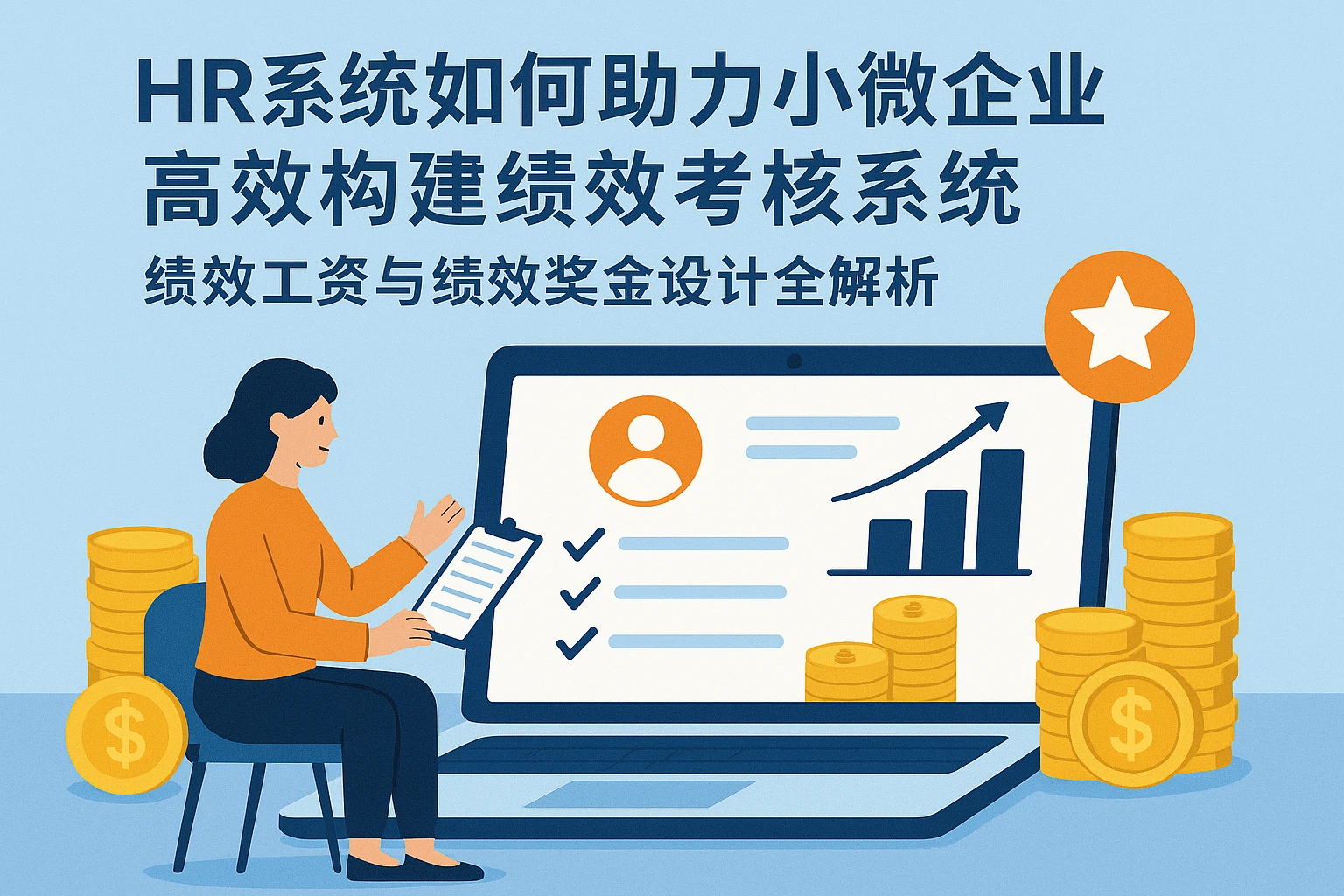 HR系统如何助力小微企业高效构建绩效考核系统：绩效工资与绩效奖金设计全解析
