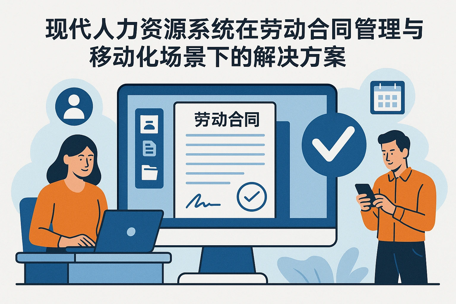 现代人力资源系统在劳动合同管理与移动化场景下的解决方案