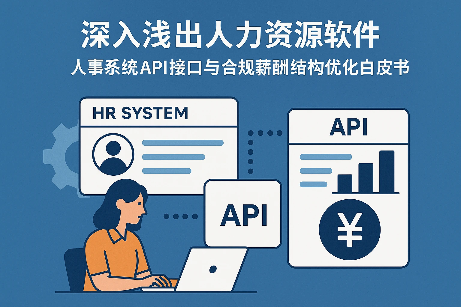 深入浅出人力资源软件：人事系统API接口与合规薪酬结构优化白皮书