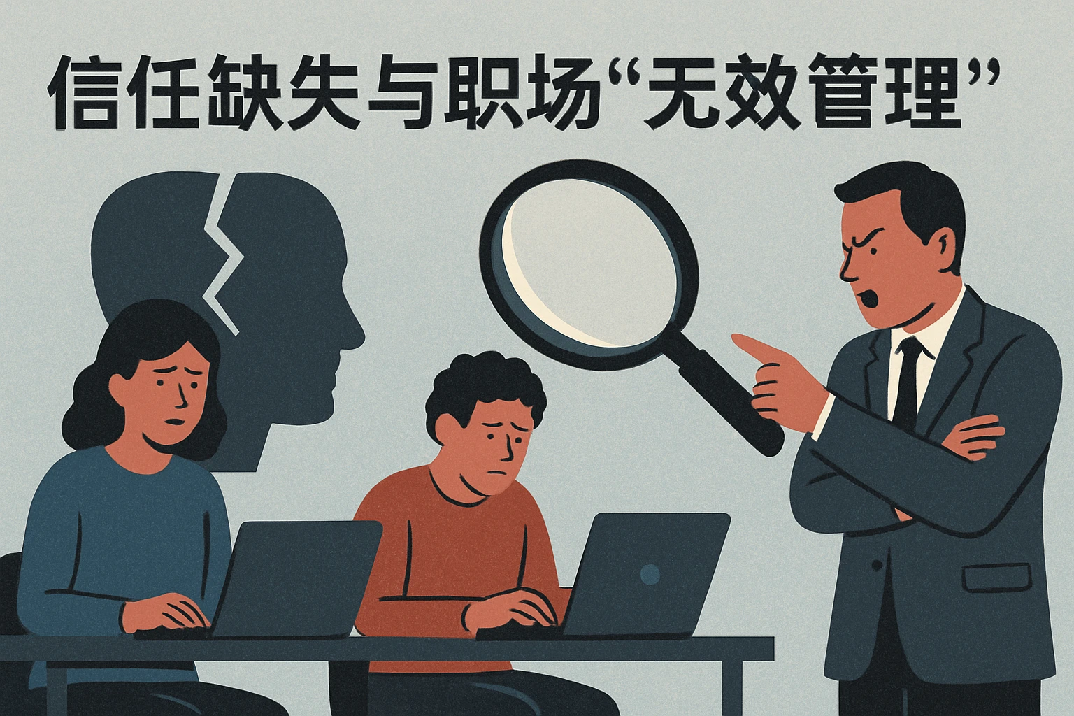 信任缺失与职场“无效管理”