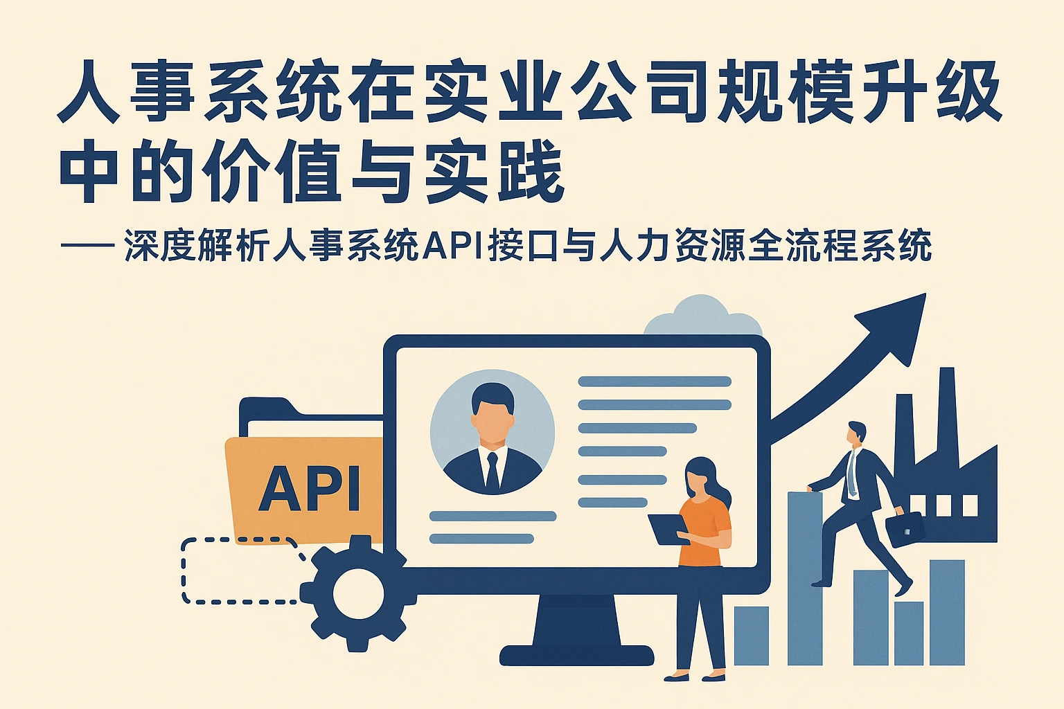 人事系统在实业公司规模升级中的价值与实践 —— 深度解析人事系统API接口与人力资源全流程系统