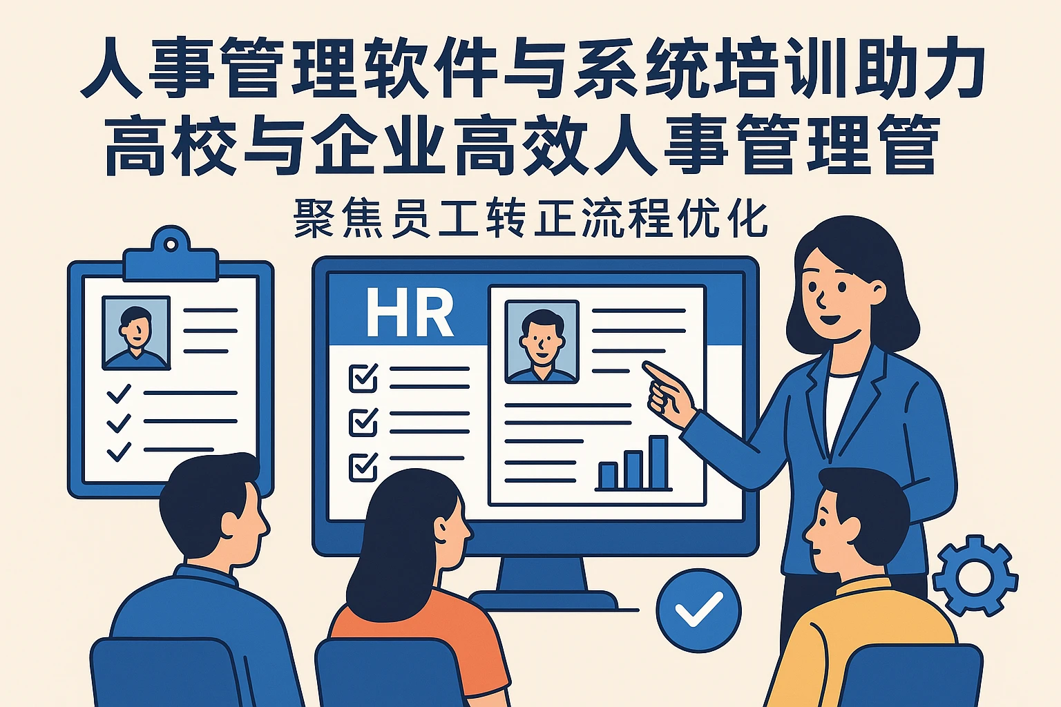 人事管理软件与系统培训助力高校与企业高效人事管理——聚焦员工转正流程优化