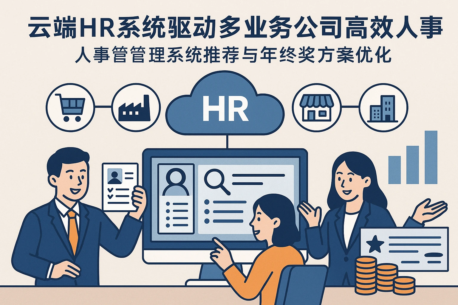 云端HR系统驱动多业务公司高效人事管理——人事管理系统推荐与年终奖方案优化
