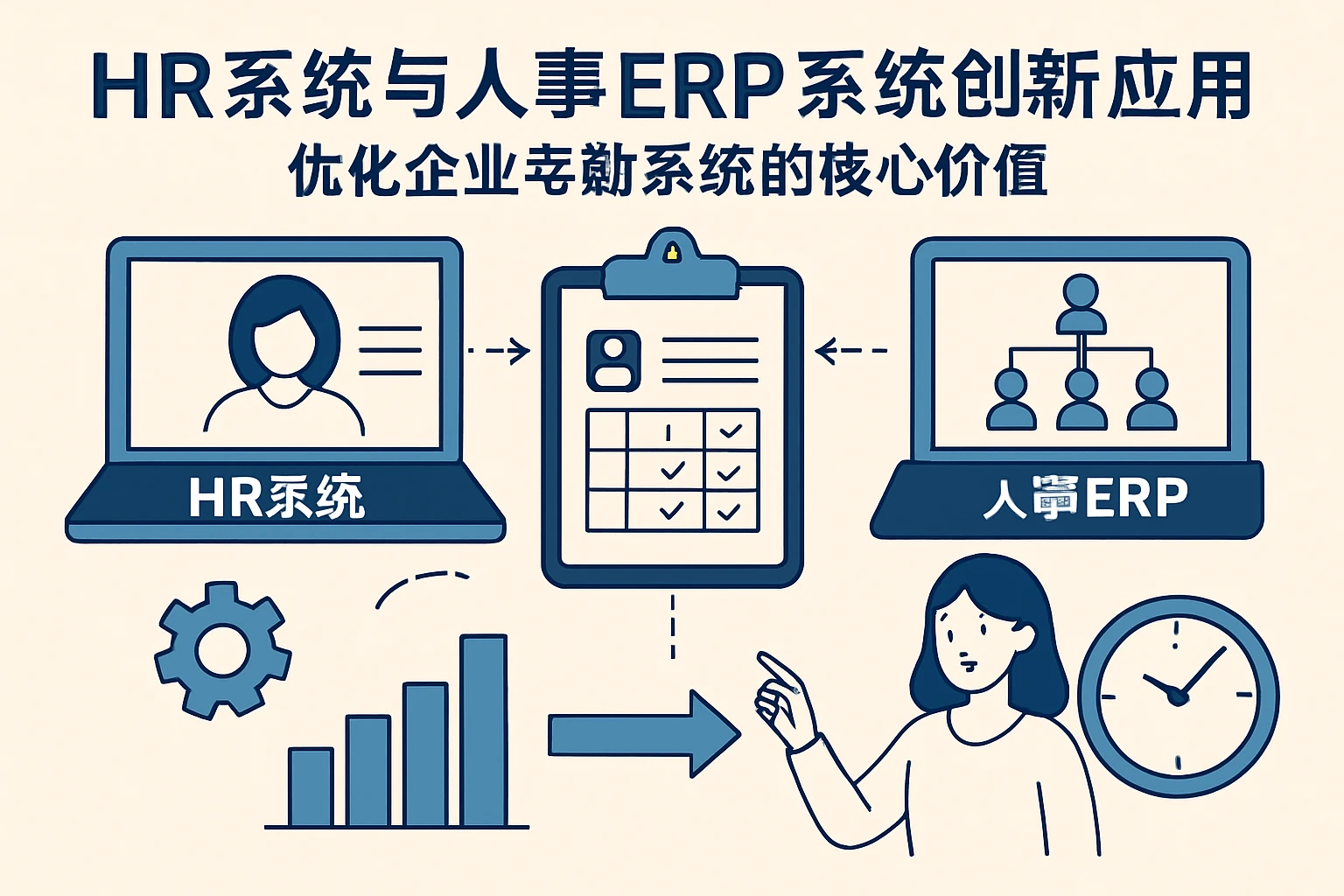 HR系统与人事ERP系统创新应用：优化企业考勤系统的核心价值