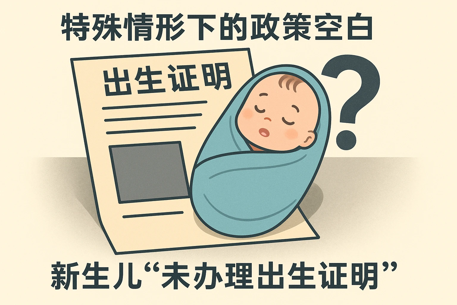 特殊情形下的政策空白——新生儿“未办理出生证明”