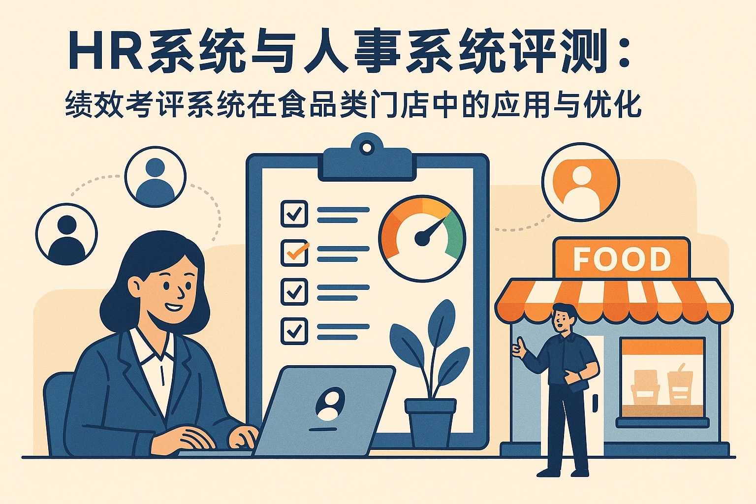 HR系统与人事系统评测：绩效考评系统在食品类门店中的应用与优化