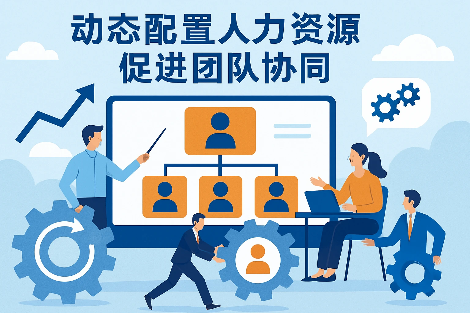 动态配置人力资源，促进团队协同