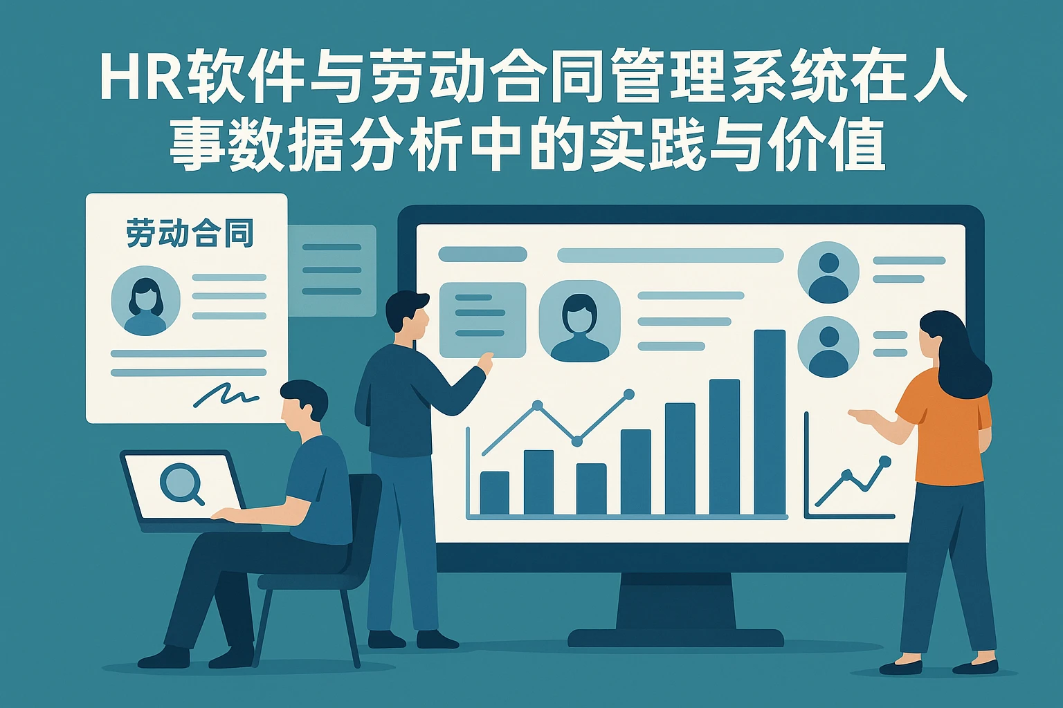 人力资源软件与劳动合同管理系统在人事数据分析中的实践与价值