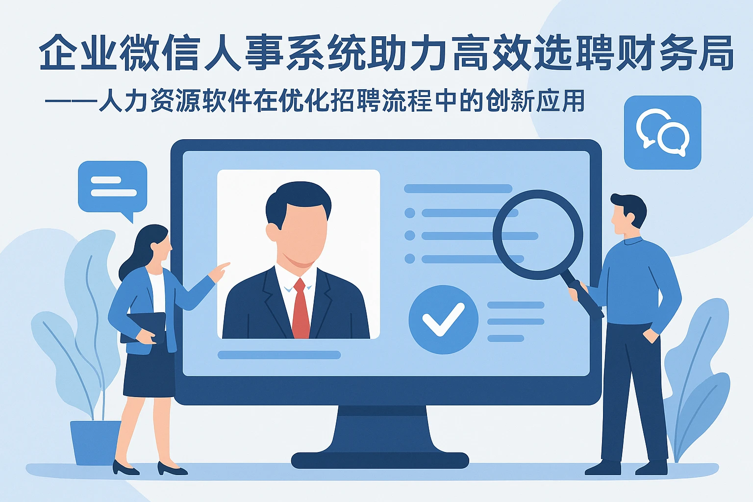企业微信人事系统助力高效选聘财务总监——人力资源软件在优化招聘流程中的创新应用