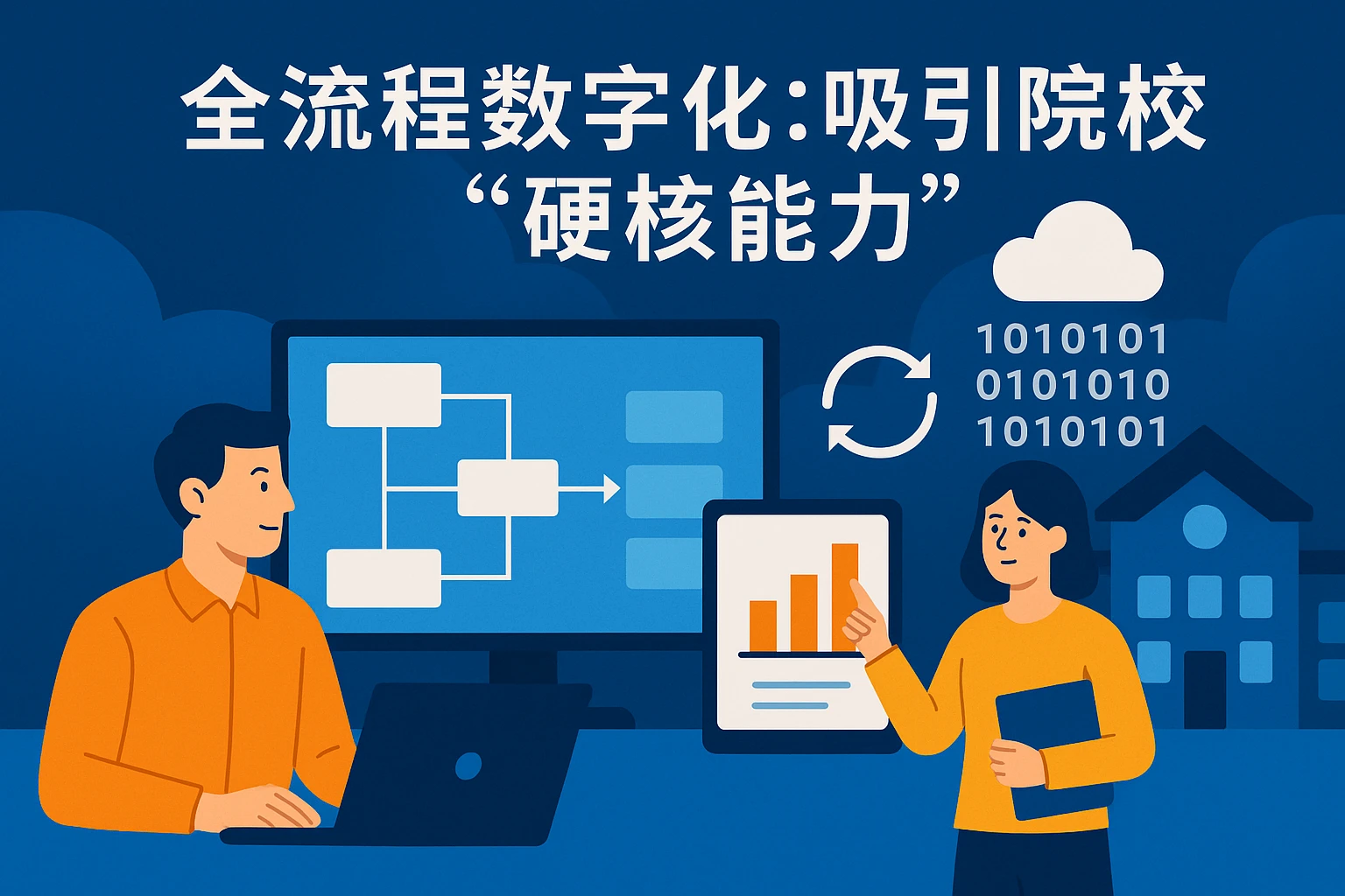 全流程数字化：吸引院校的“硬核能力”