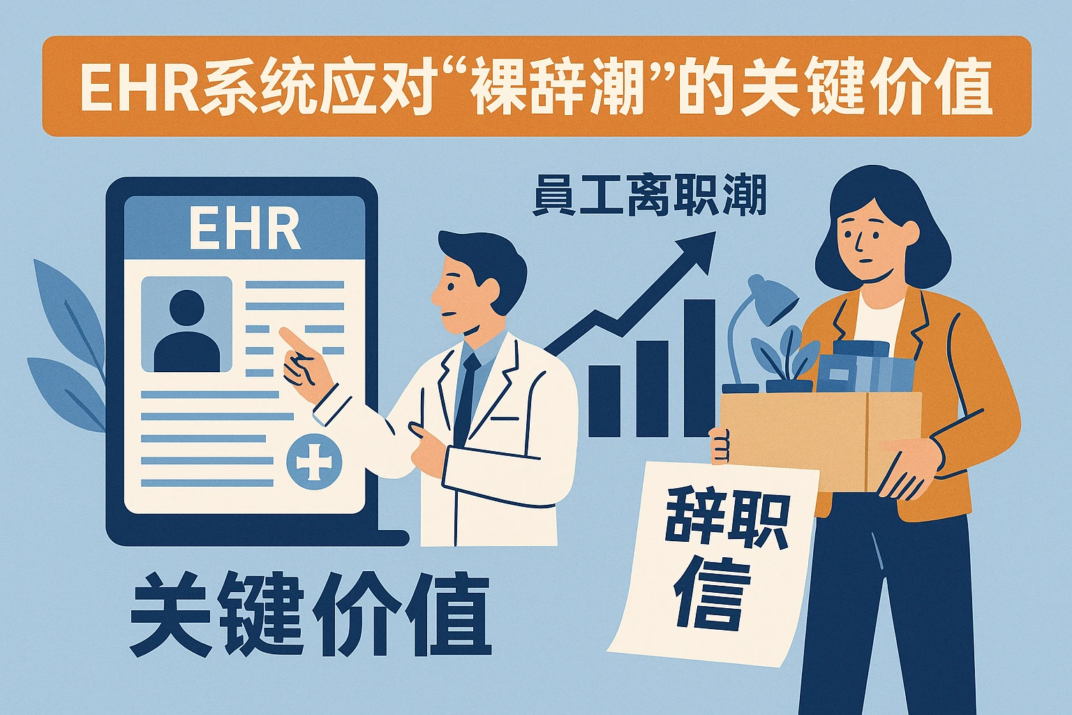 2. EHR系统应对“裸辞潮”的关键价值