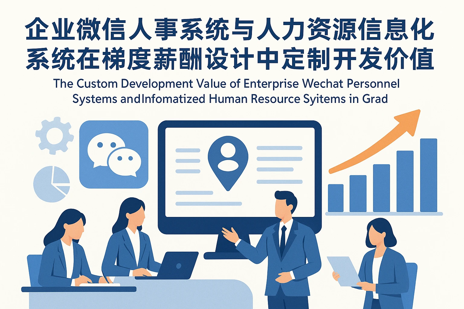 企业微信人事系统与人力资源信息化系统在梯度薪酬设计中的定制开发价值