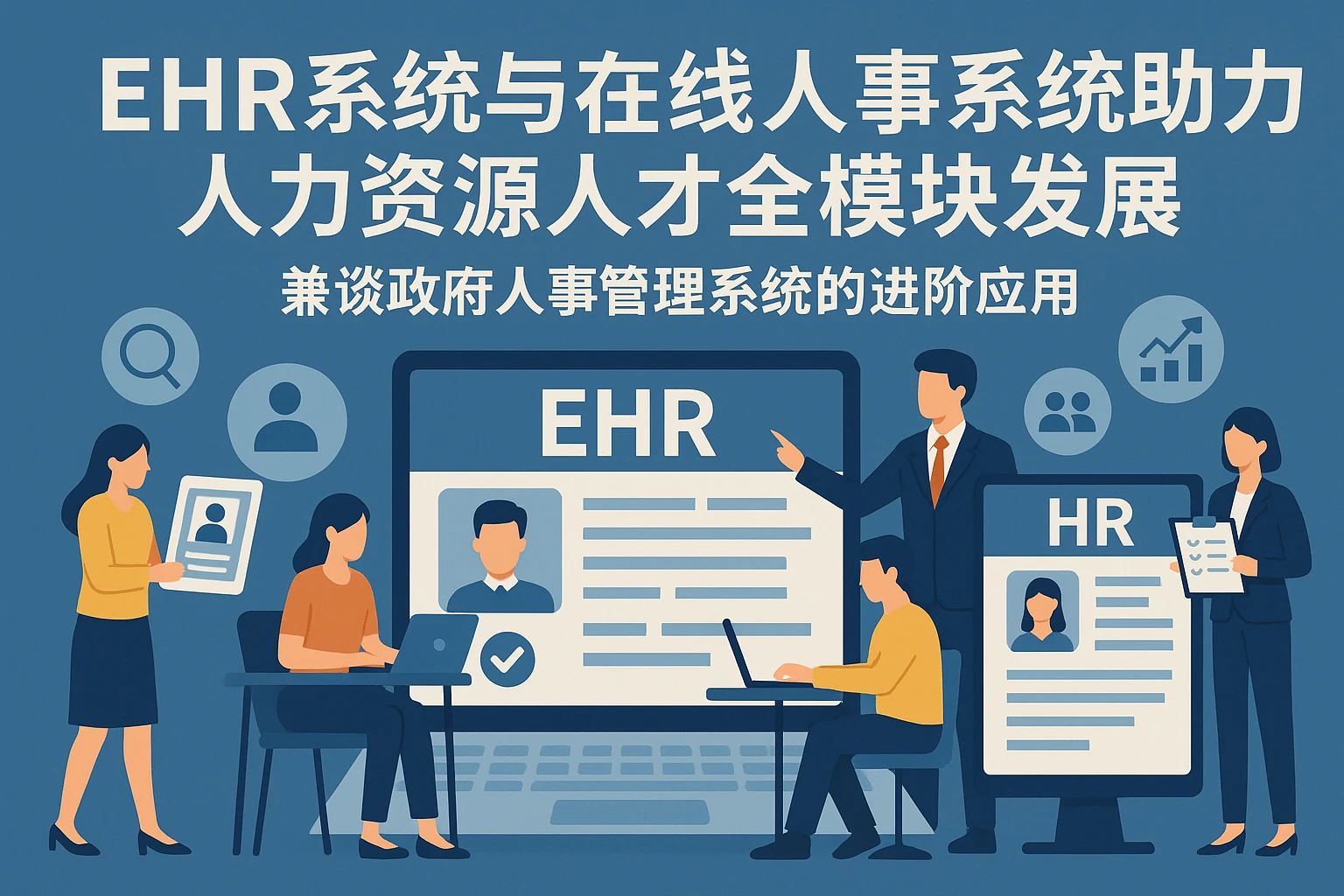 EHR系统与在线人事系统助力人力资源人才全模块发展——兼谈政府人事管理系统的进阶应用