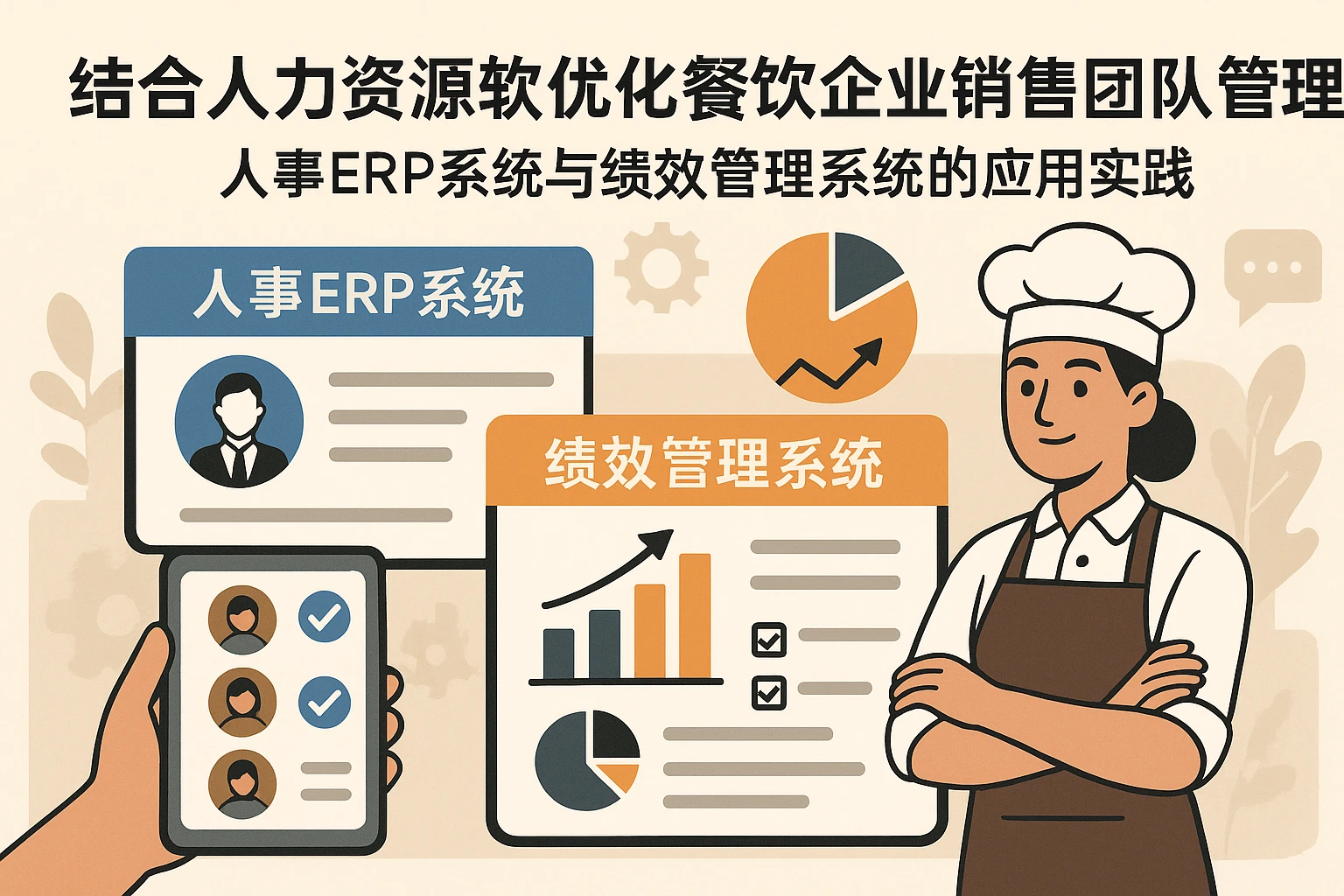 结合人力资源软件优化餐饮企业销售团队管理：人事ERP系统与绩效管理系统的应用实践