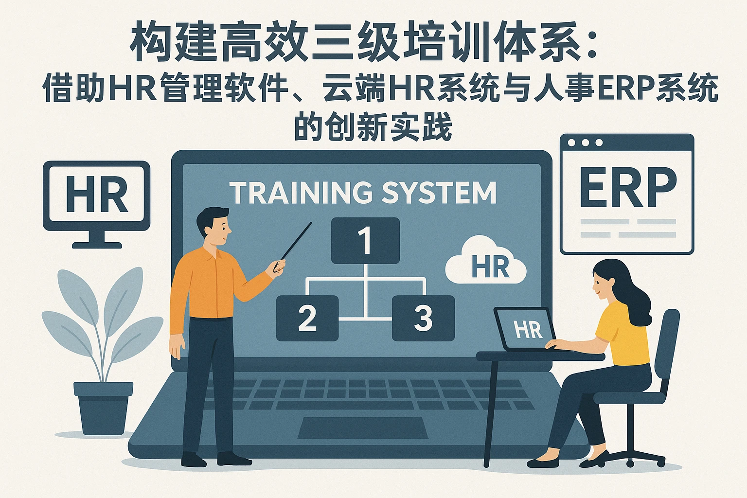构建高效三级培训体系：借助HR管理软件、云端HR系统与人事ERP系统的创新实践