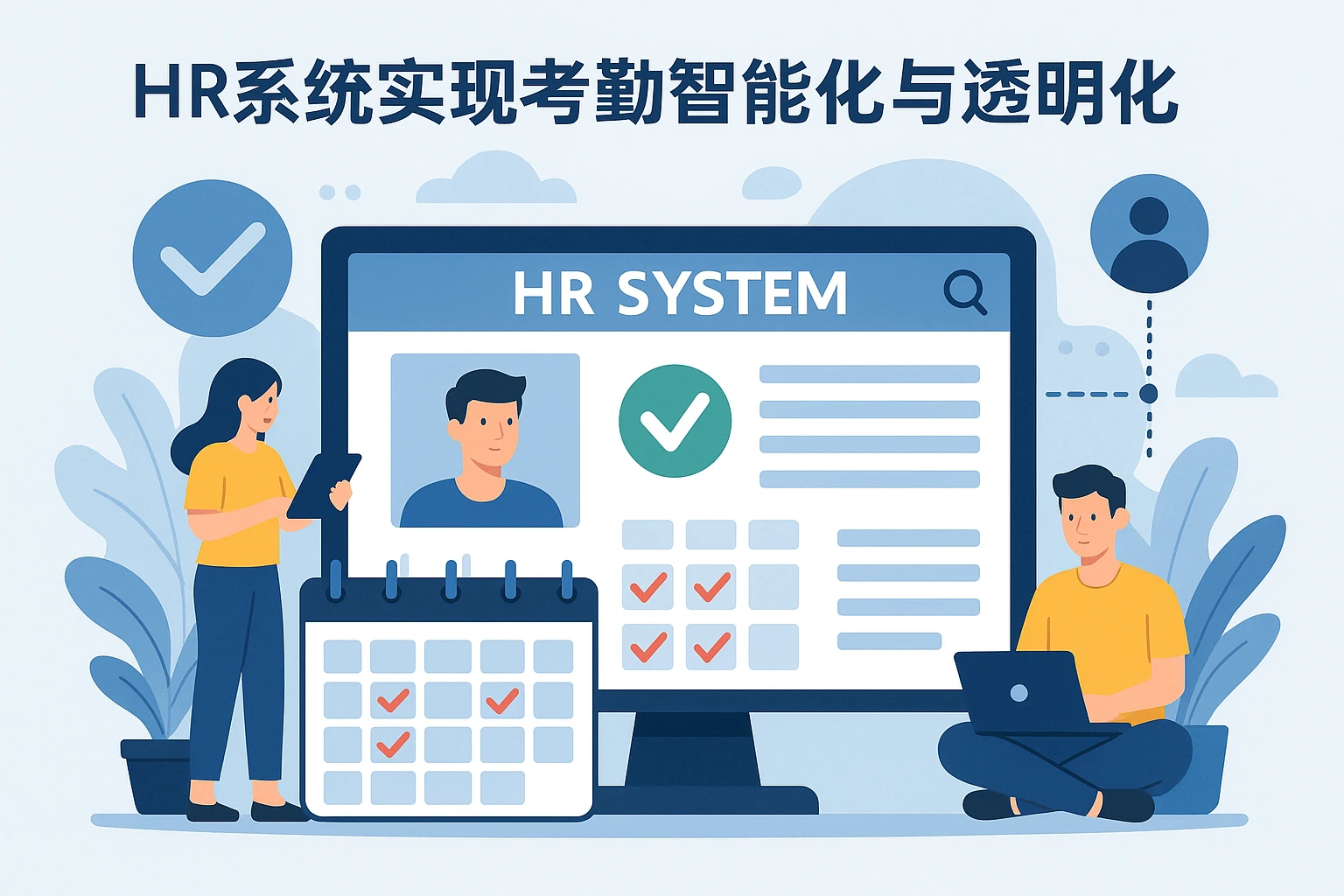 HR系统实现考勤智能化与透明化
