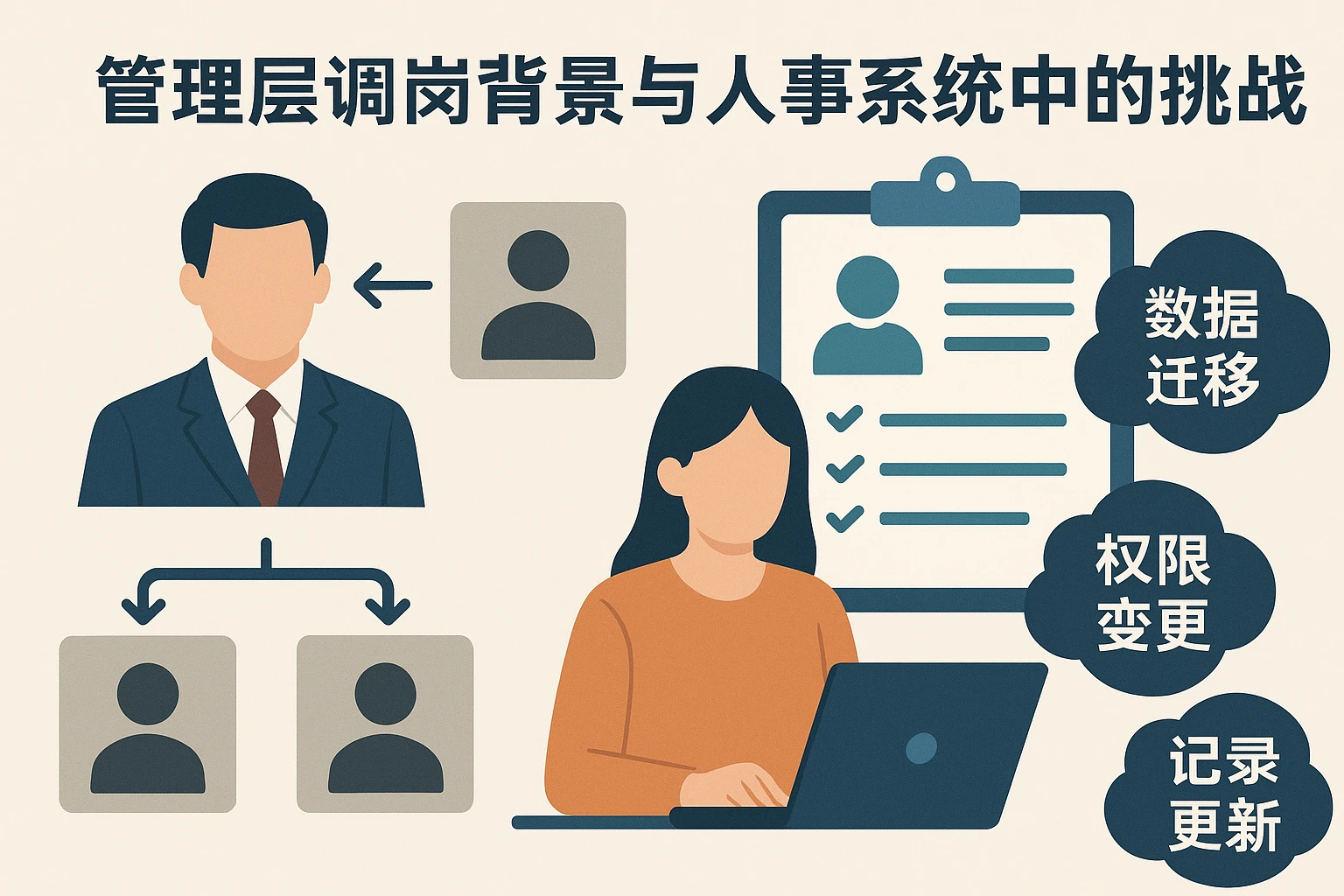 管理层调岗背景与人事系统中的挑战