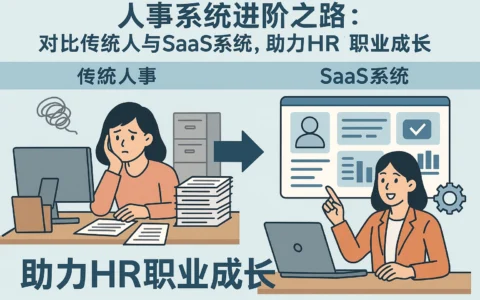 人事系统进阶之路：对比传统人与SaaS系统，助力HR职业成长