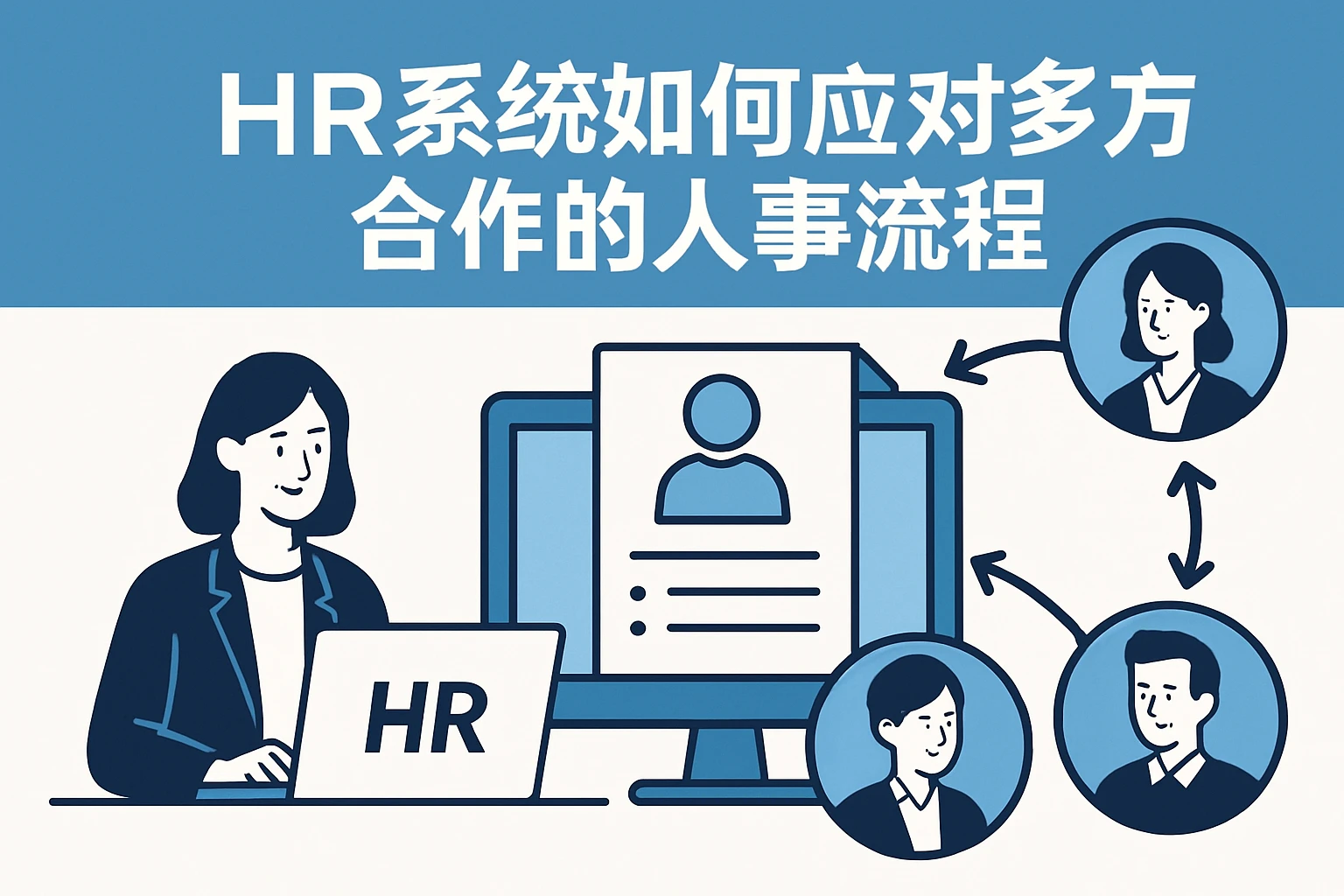 HR系统如何应对多方合作的人事流程