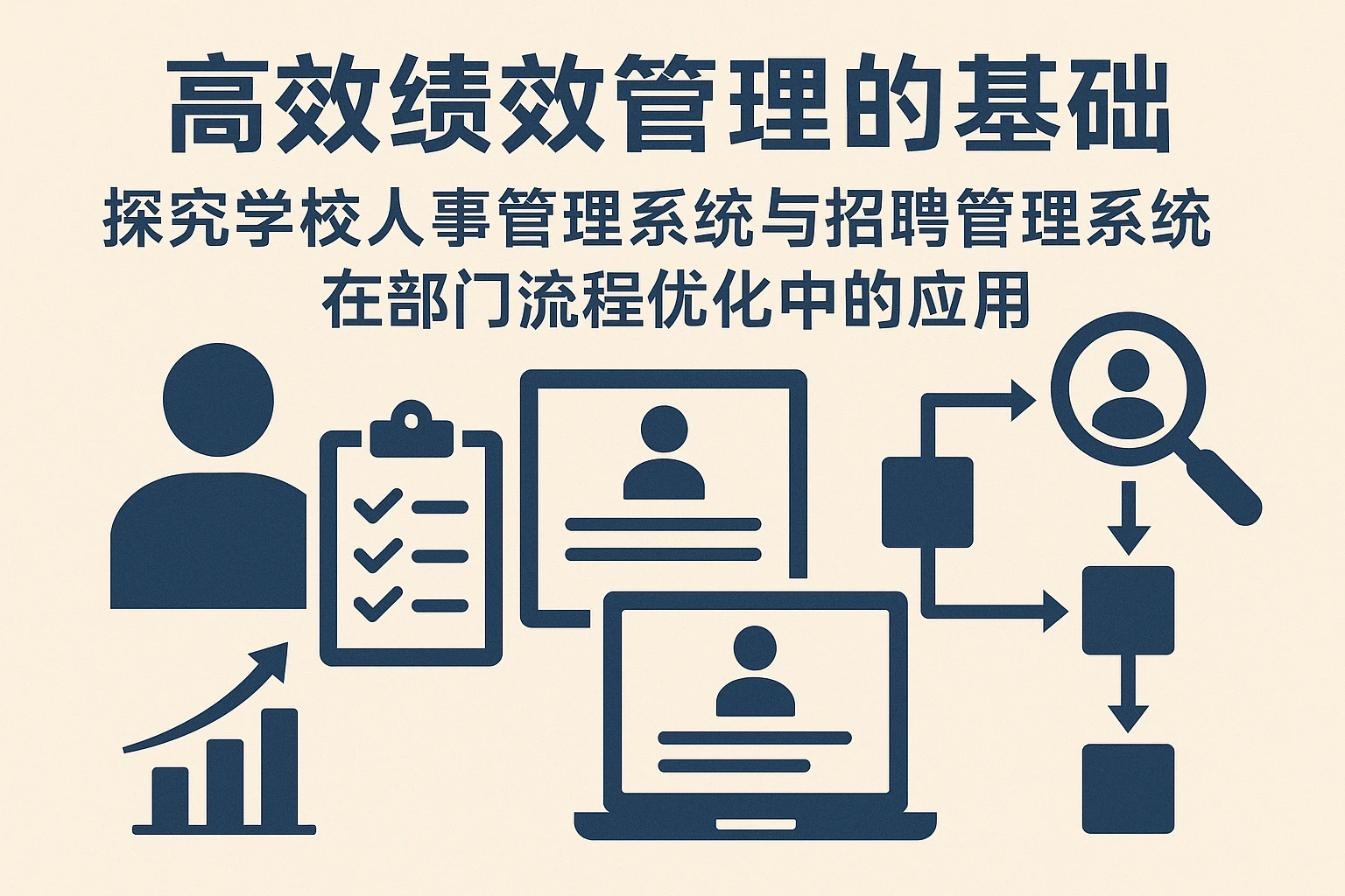 高效绩效管理的基础——探究学校人事管理系统与招聘管理系统在部门流程优化中的应用
