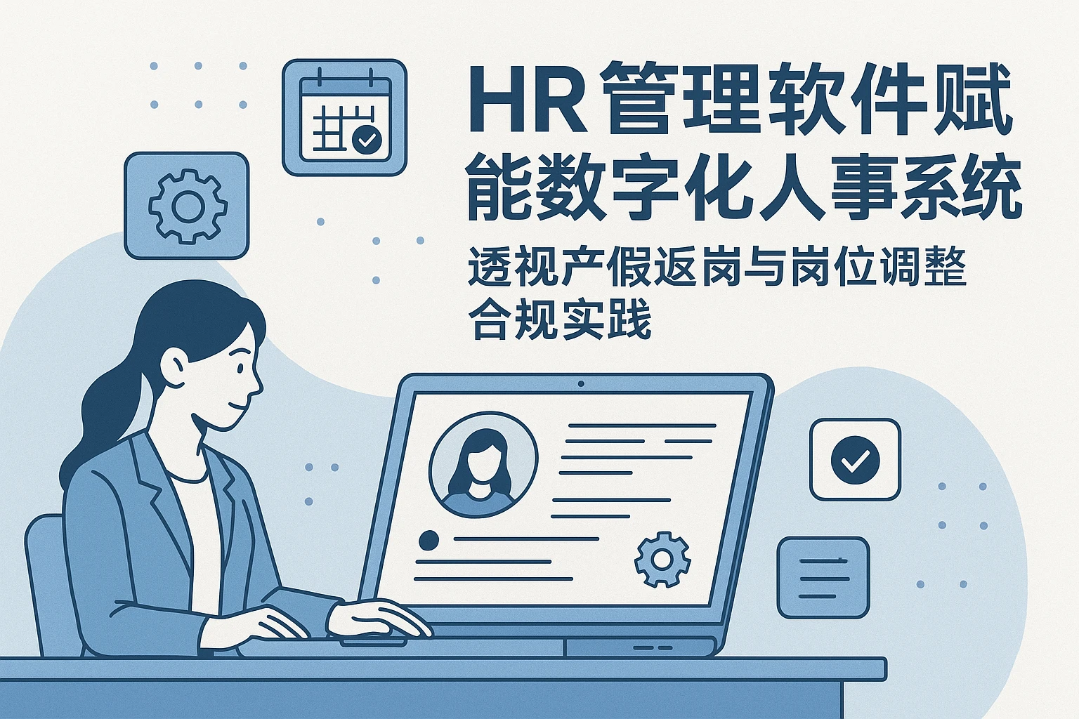 HR管理软件赋能数字化人事系统：透视产假返岗与岗位调整合规实践