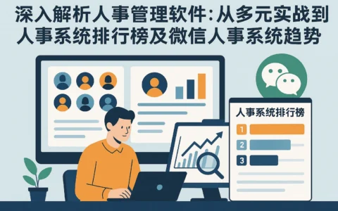 深入解析人事管理软件：从多元实战到人事系统排行榜及微信人事系统趋势
