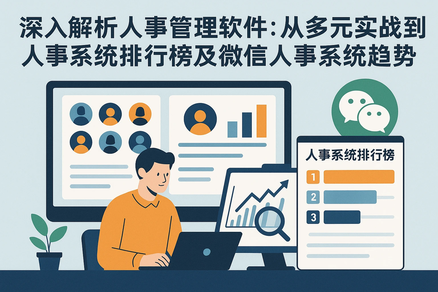深入解析人事管理软件：从多元实战到人事系统排行榜及微信人事系统趋势