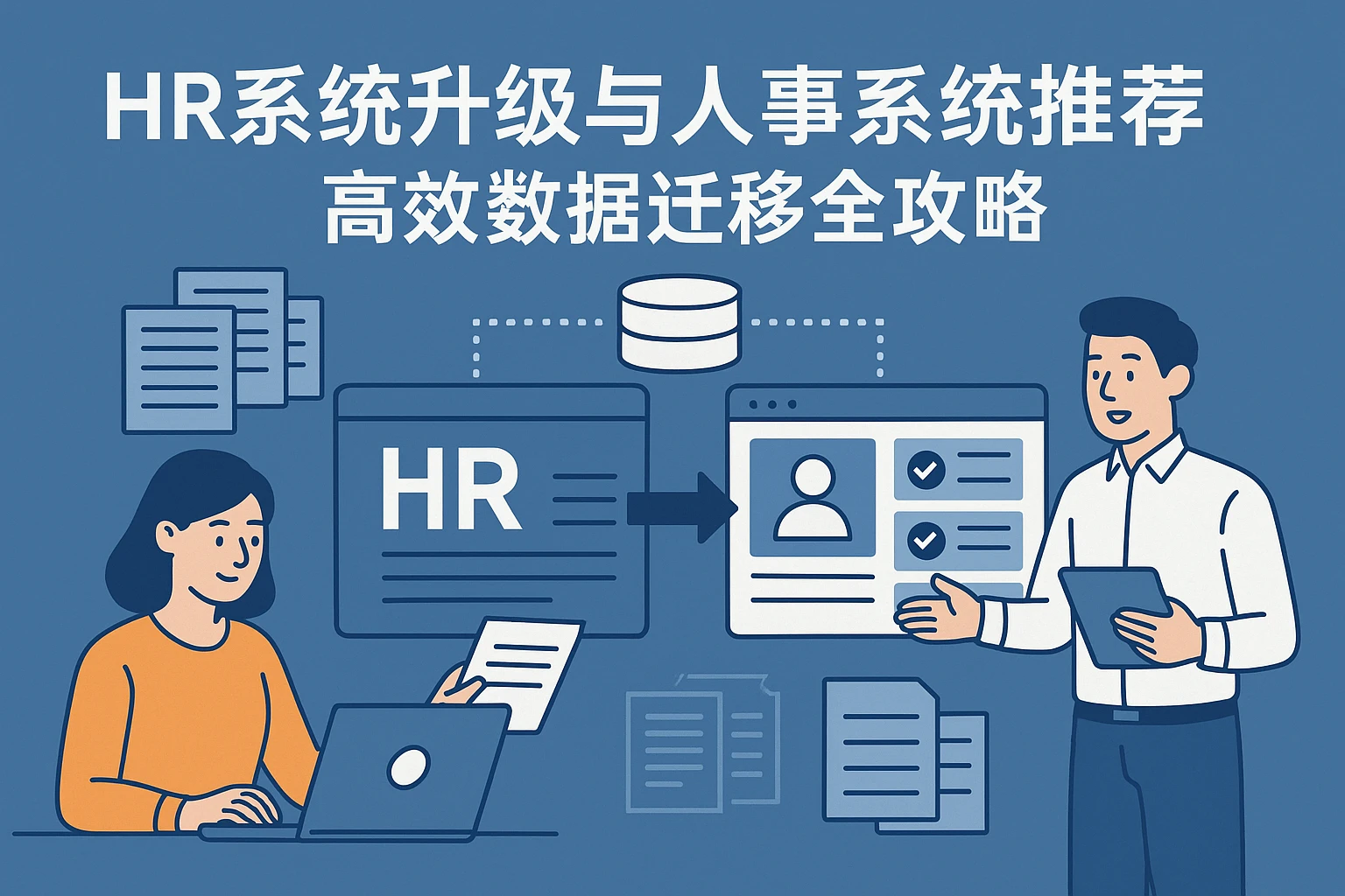HR系统升级与人事系统推荐:高效数据迁移全攻略