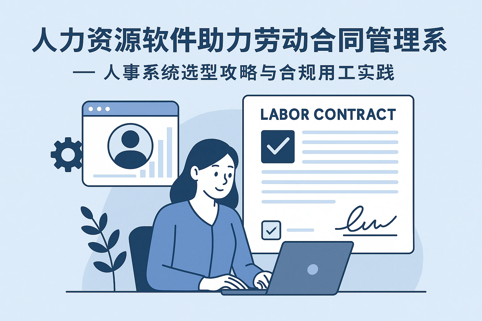 人力资源软件助力劳动合同管理系统优化 —— 人事系统选型攻略与合规用工实践