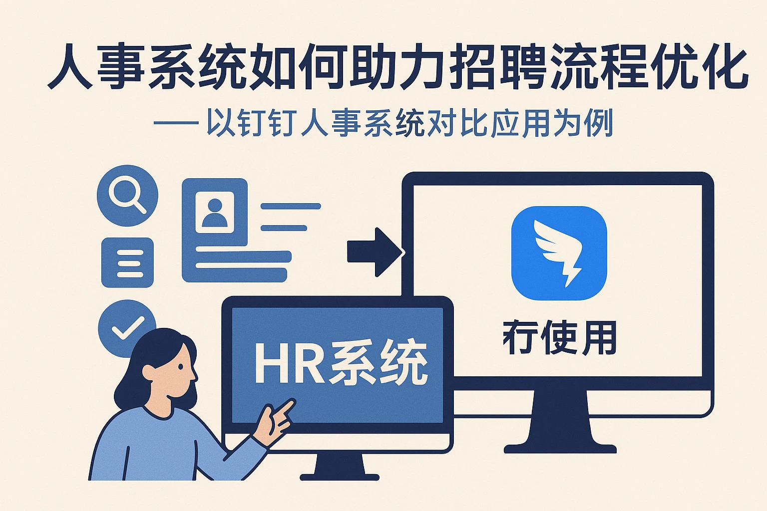 人事系统如何助力招聘流程优化——以钉钉人事系统对比应用为例