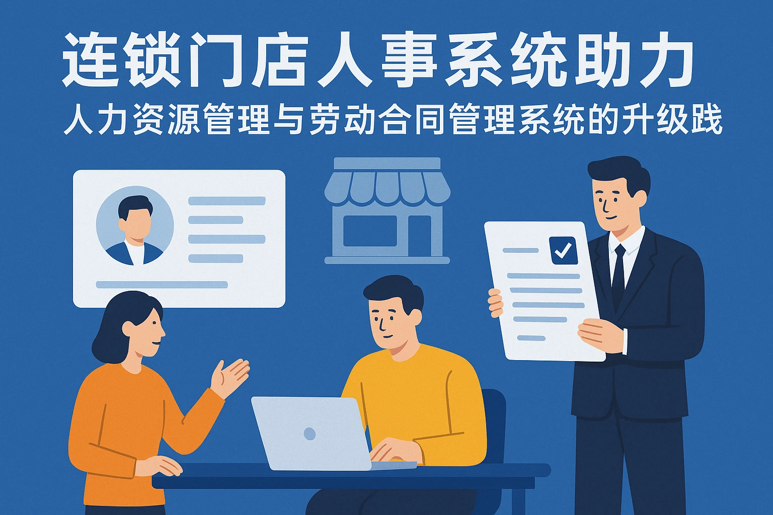 连锁门店人事系统助力人力资源管理与劳动合同管理系统的升级实践