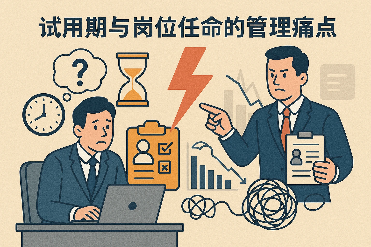 试用期与岗位任命的管理痛点