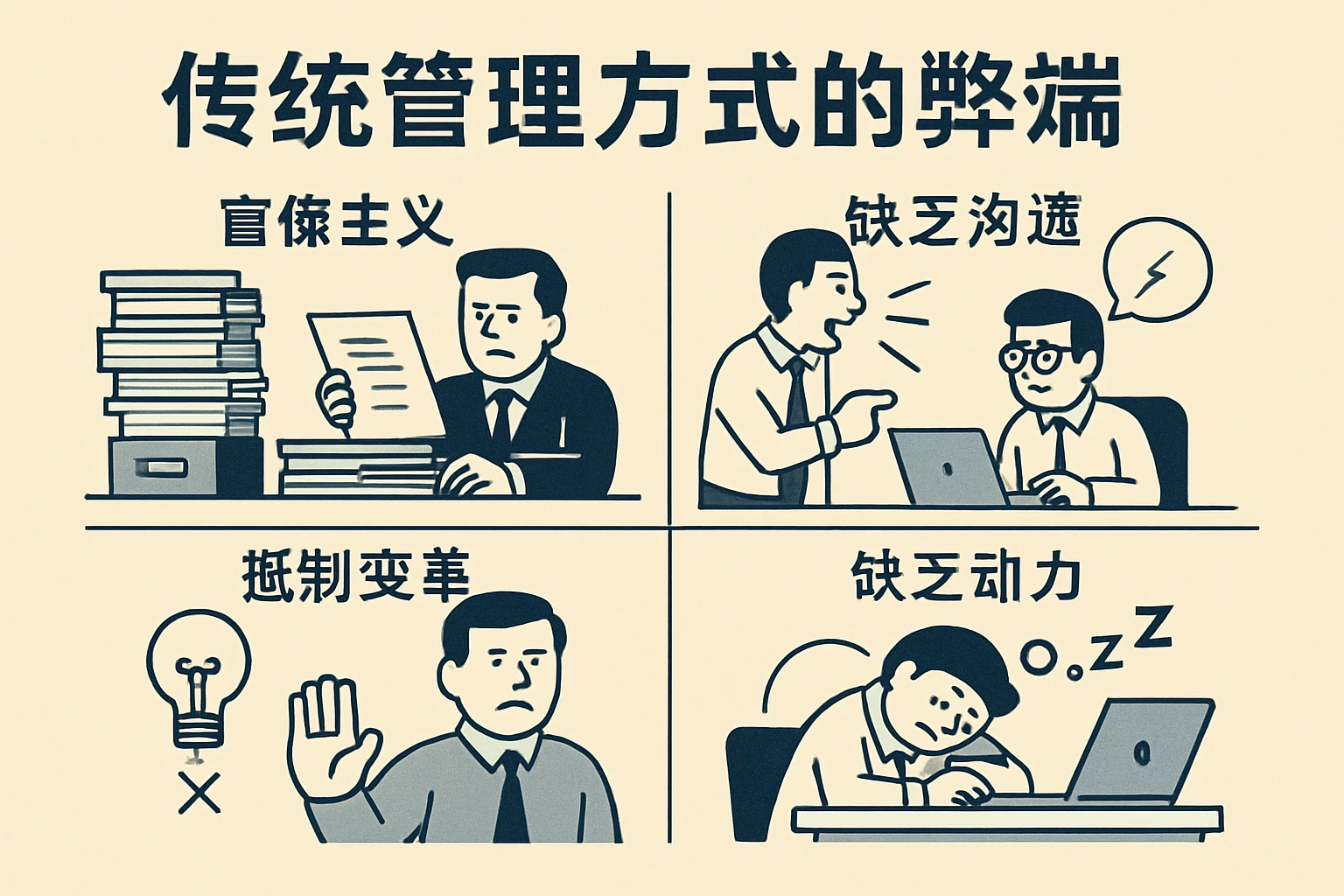传统管理方式的弊端