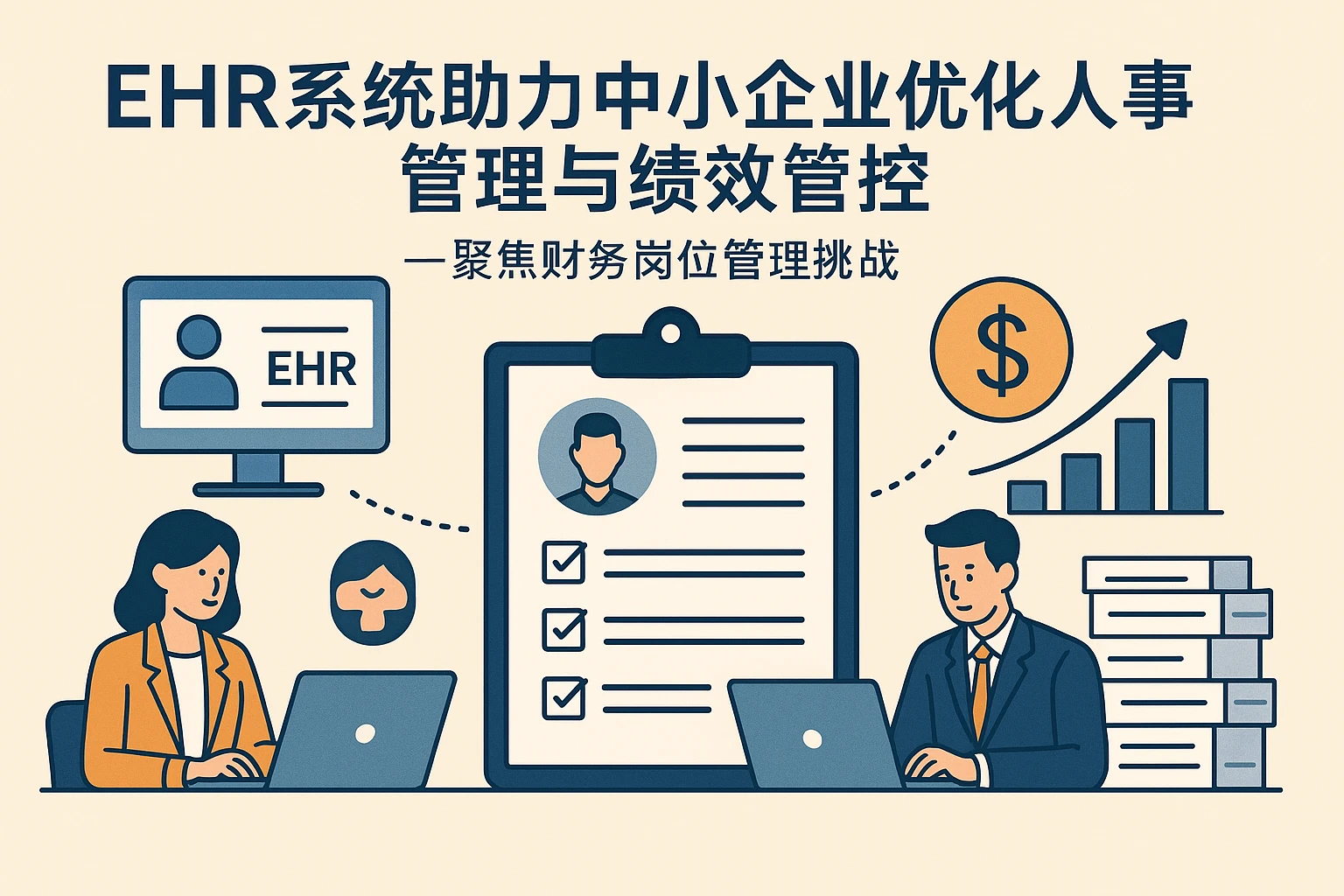 EHR系统助力中小企业优化人事管理与绩效管控——聚焦财务岗位管理挑战
