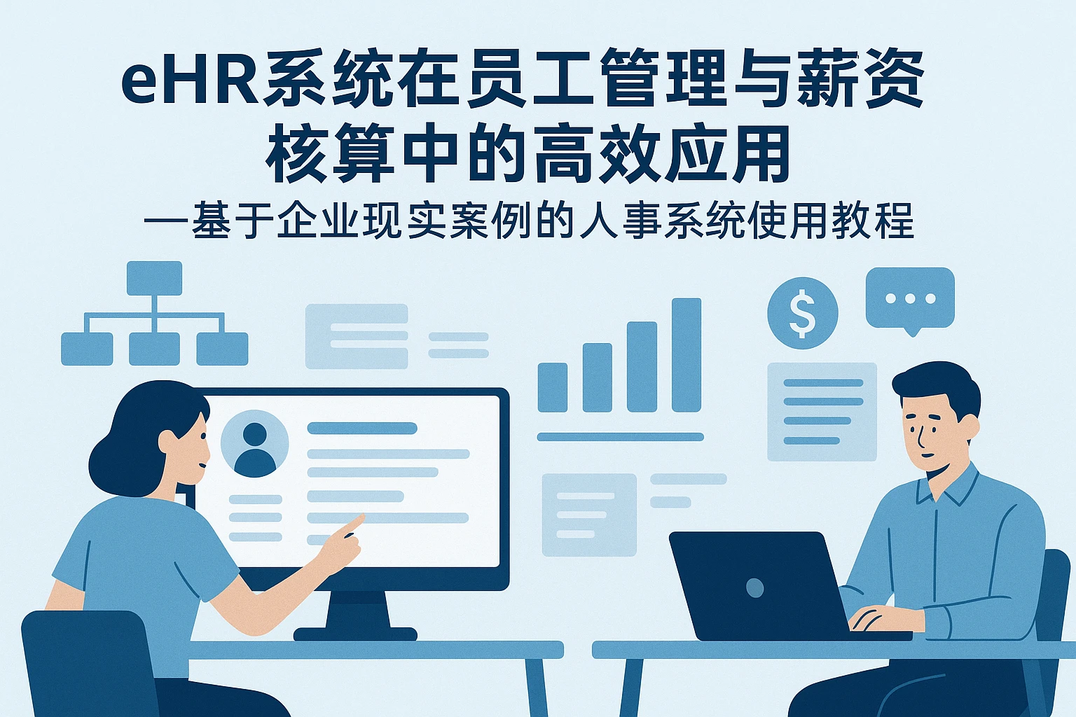 eHR系统在员工管理与薪资核算中的高效应用——基于企业现实案例的人事系统使用教程