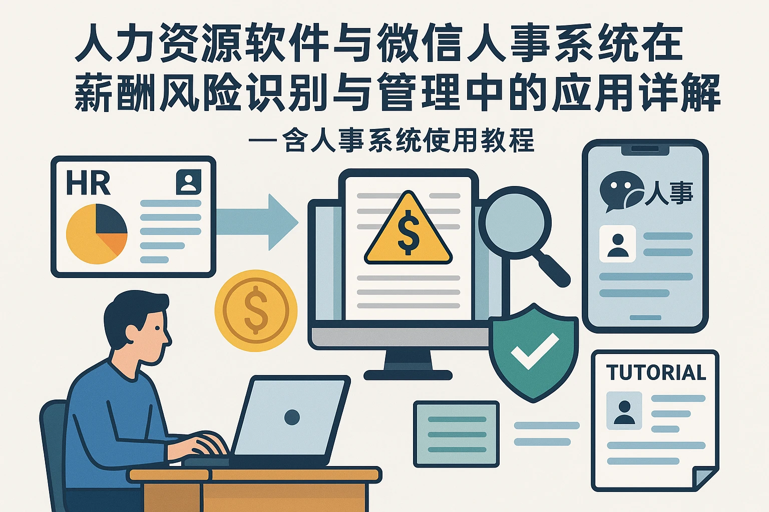 人力资源软件与微信人事系统在薪酬风险识别与管理中的应用详解——含人事系统使用教程