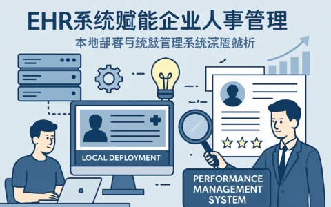 EHR系统赋能企业人事管理：本地部署与绩效管理系统深度解析