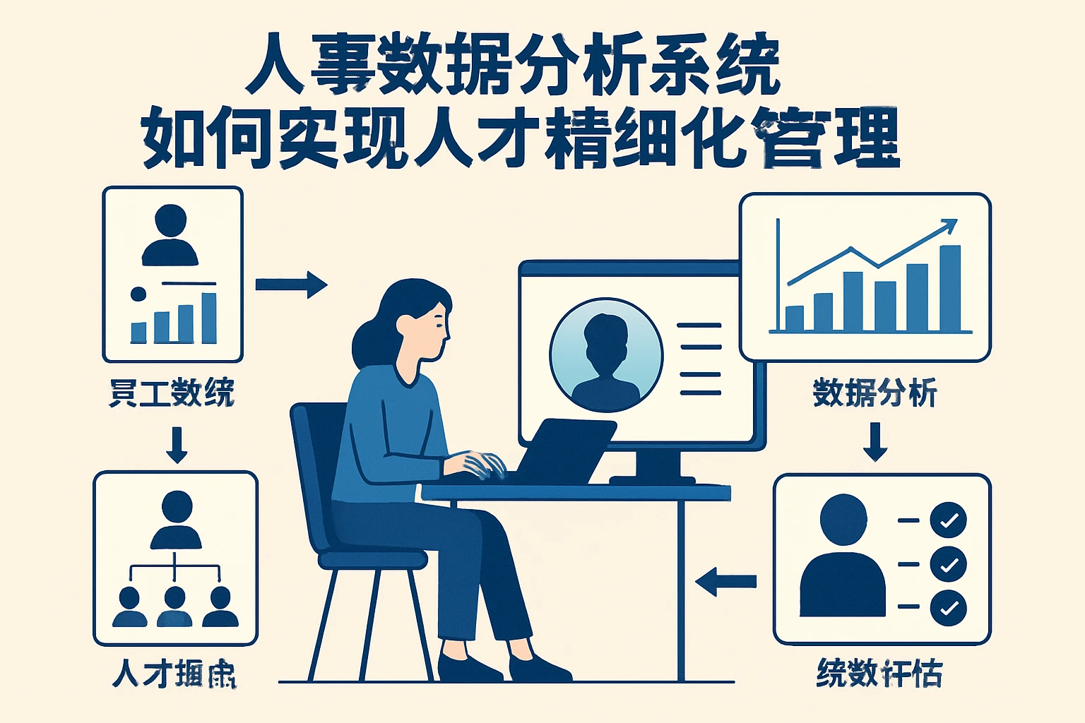 人事数据分析系统如何实现人才精细化管理