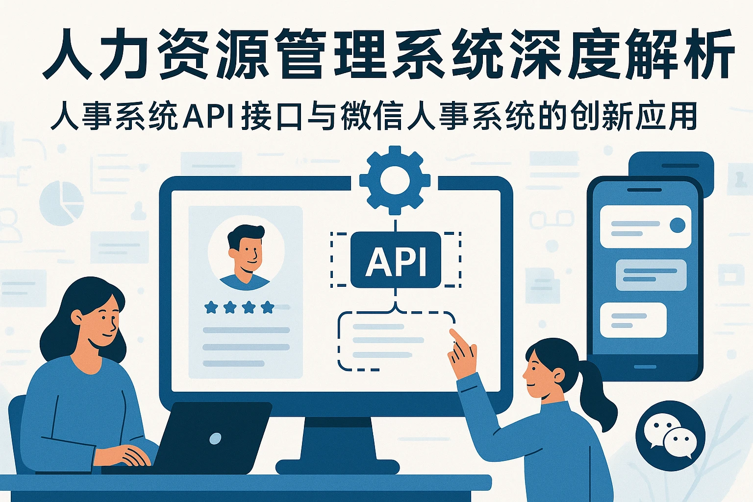 人力资源管理系统深度解析：人事系统API接口与微信人事系统的创新应用