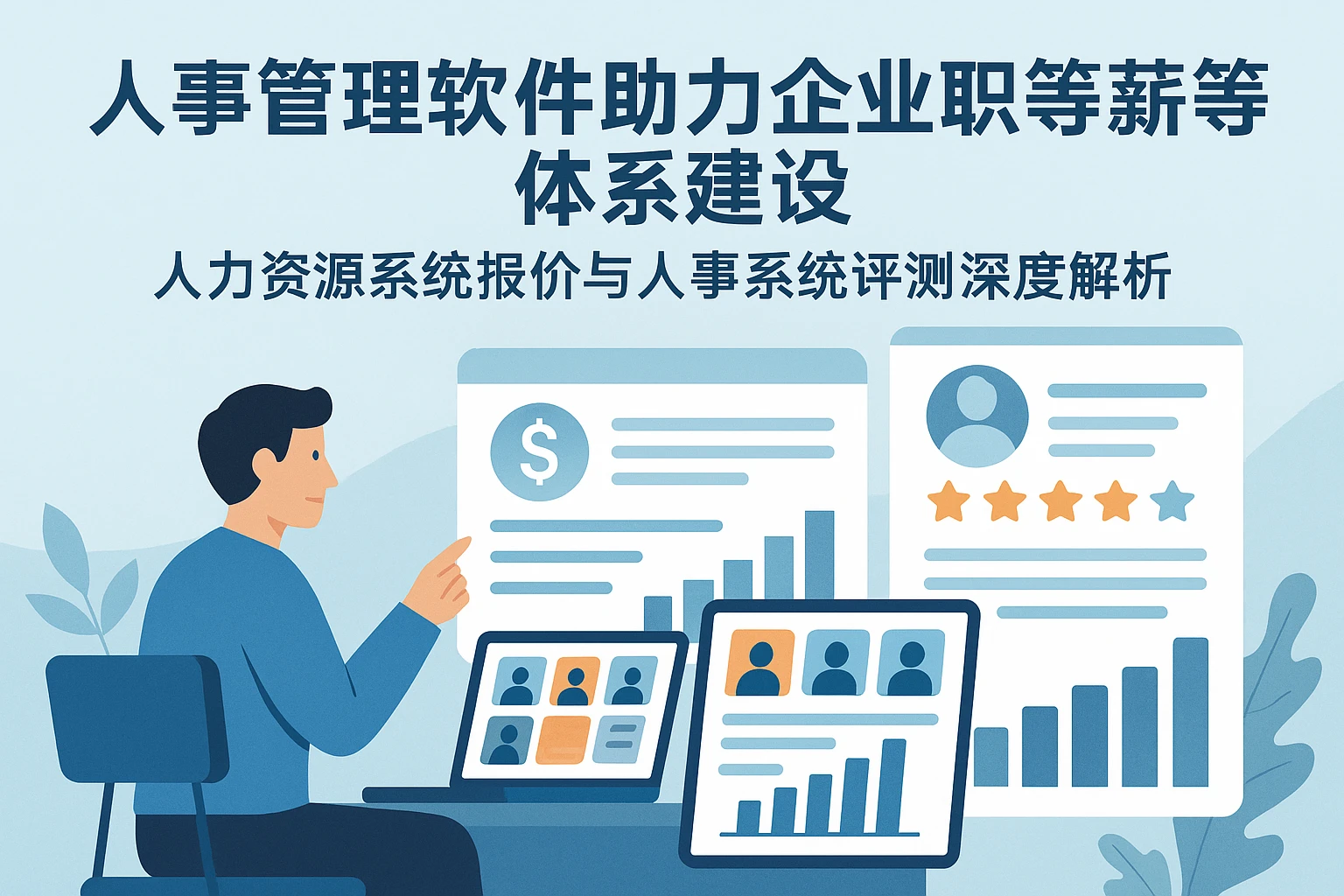 人事管理软件助力企业职等薪等体系建设：人力资源系统报价与人事系统评测深度解析
